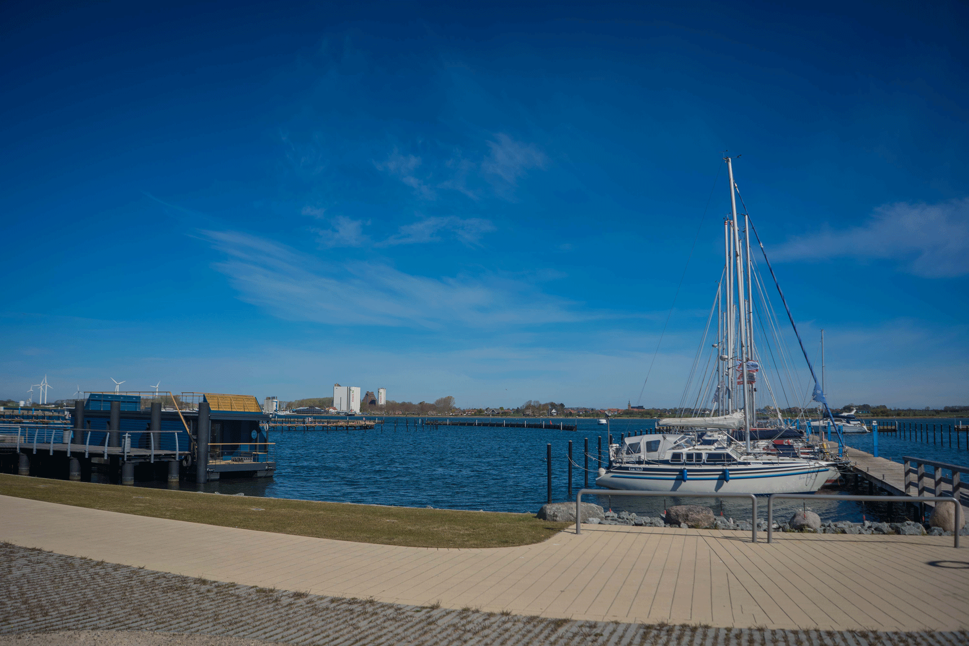 Yachthafen am Südstrand von Fehmarn